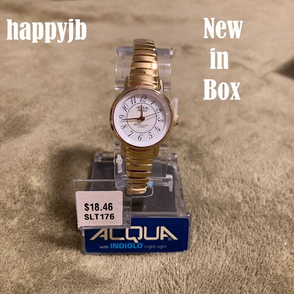 NIB Vintage ACQUA Indiglo Watch (#2) - Picture 2 of 9